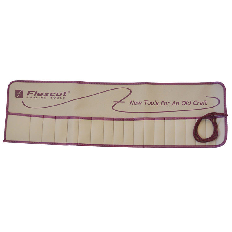 Flexcut Tool Roll - 19 Pocket - SK Chisels