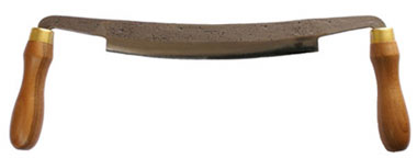 126138: Auriou 9 inch Curved Drawknife