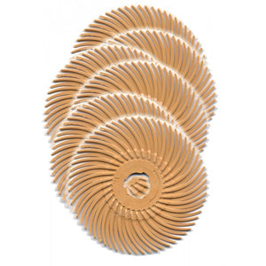 128663: Foredom 2 inch Radial Bristle Brush - Pack of 6
