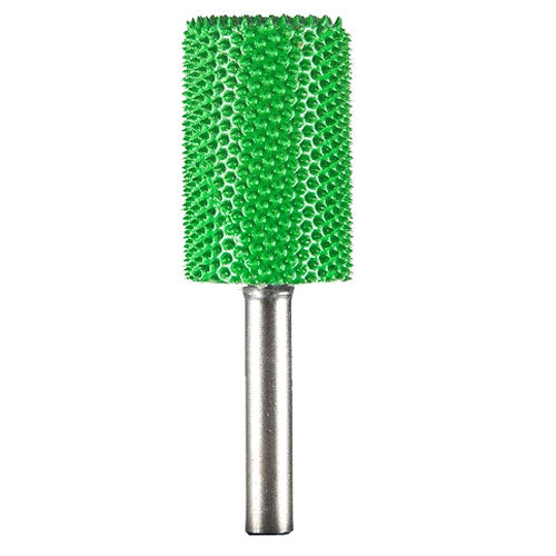 136408: Cylinder Saburr Tooth Carbide Burrs - 1/4 inch Shank