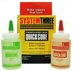 165041: System Three QuickCure Epoxy - 8 oz.