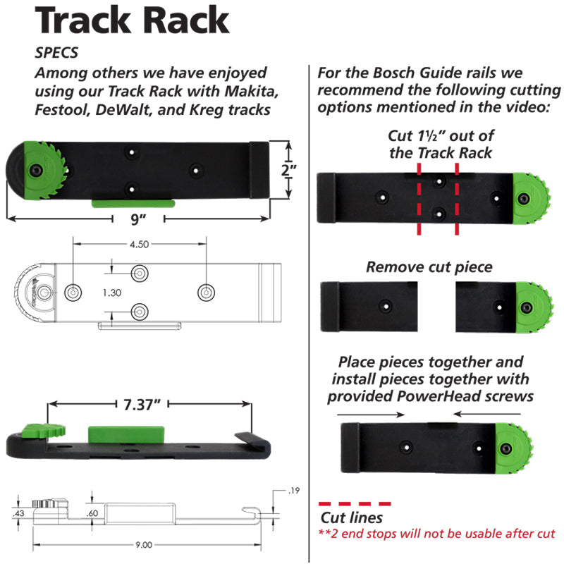 FastCap Track Rack - Pack of 2