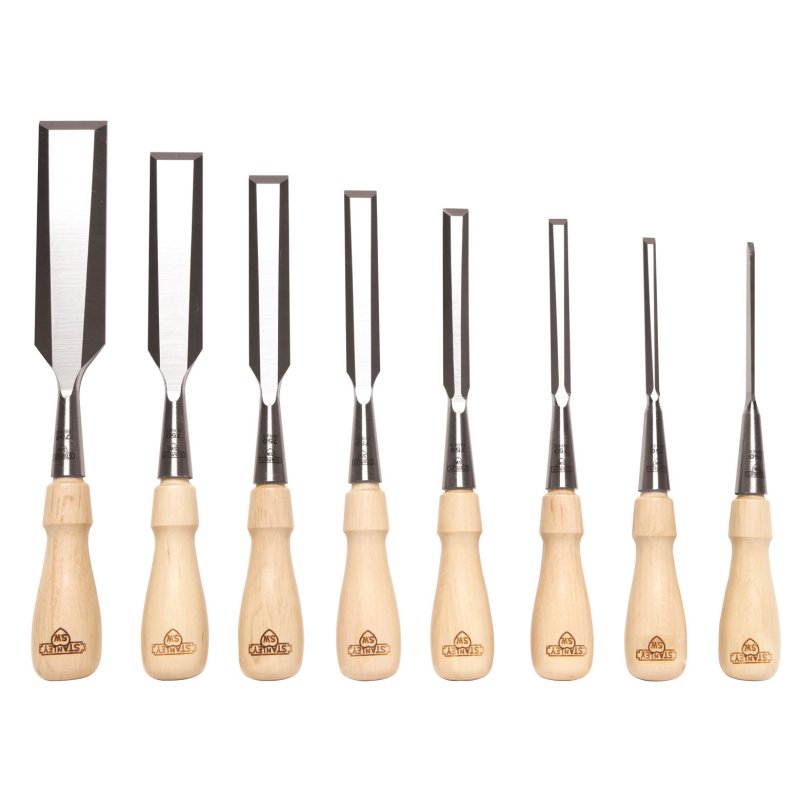 Stanley Sweetheart Socket Chisels - Set of 8