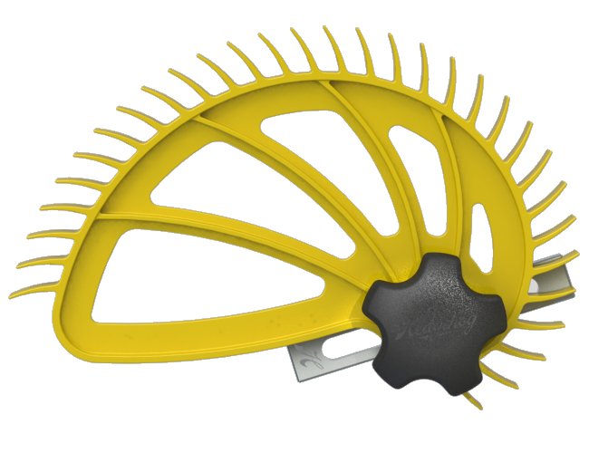 176731: Hedgehog Spiral Featherboard