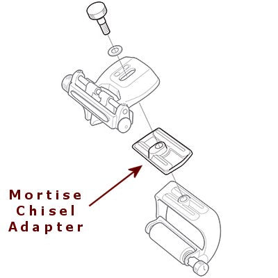 Mortise Chisel Adapter for Veritas Mk II Honing Guide