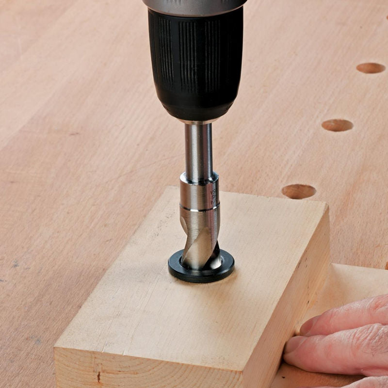 Dog Hole Drilling Set - 3/4 inch
