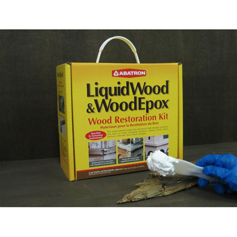 Abatron LiquidWood WoodEpox Wood Restoration Kit