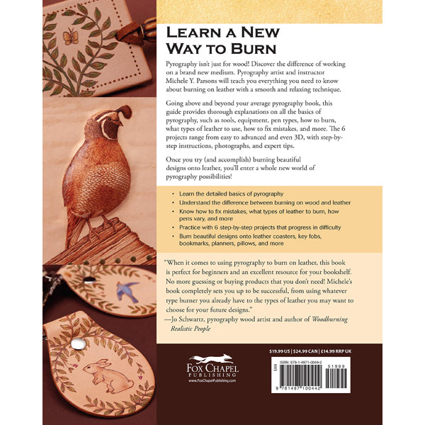 Leather Pyrography - Michele Parsons
