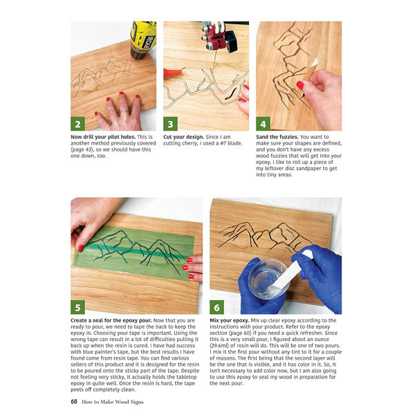 How to Make Wood Signs - Kendra Chura
