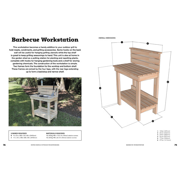 Super Simple Outdoor Woodworking