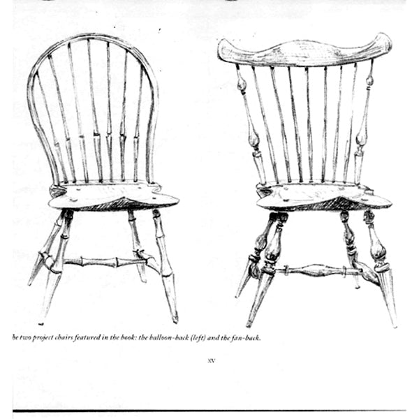 Chairmakers Notebook Full-Size Plans - Peter Galbert