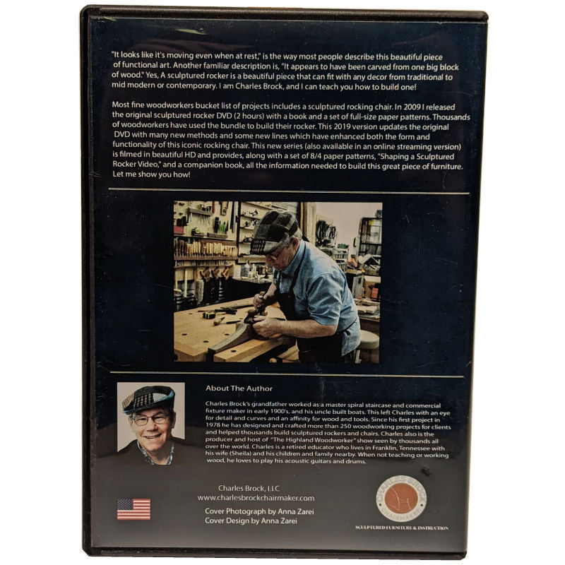Build a Sculptured Rocker with Chuck Brock DVD Set & Streaming Video