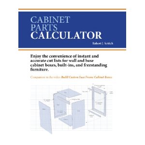 220905: Cabinet Parts Calculator DVD ROM