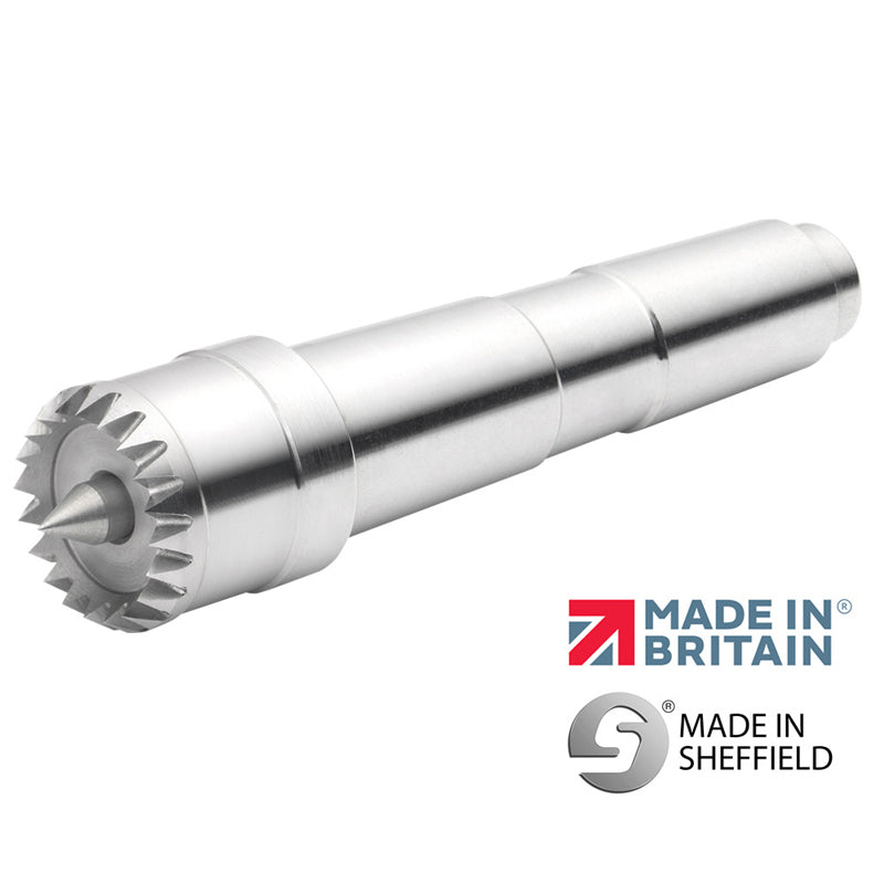 302374: Record Power Multi-tooth Spring-Tip Drive Center - 2MT