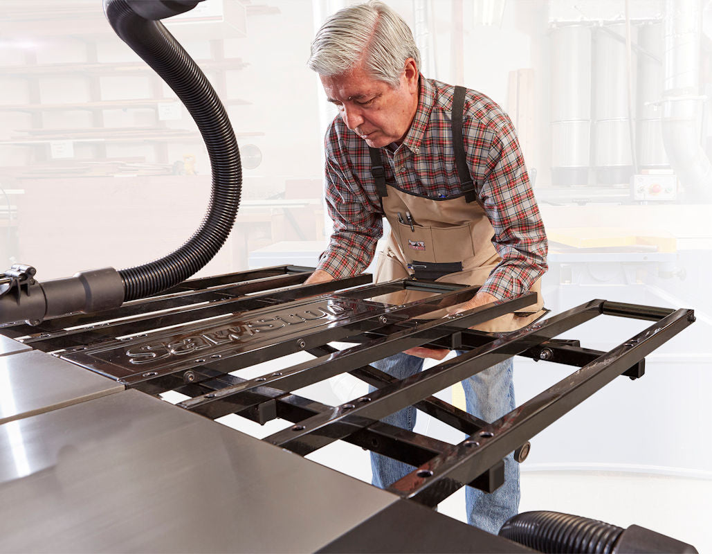 SawStop Folding Outfeed Table