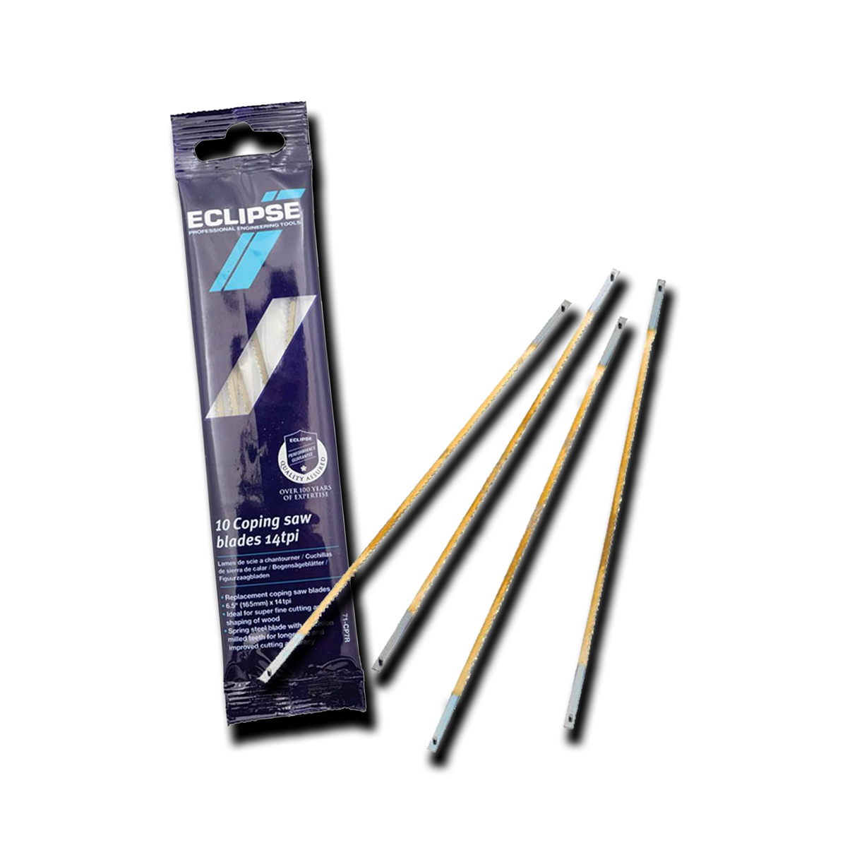 451902: Eclipse 14tpi Coping Saw Blades - Pack of 10