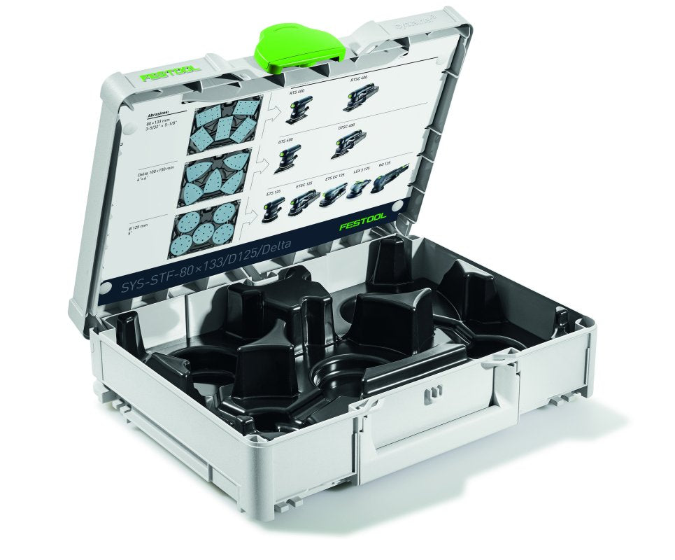 Festool SYS3 Abrasives Organizer - SYS-STF-80x133/D125/Delta