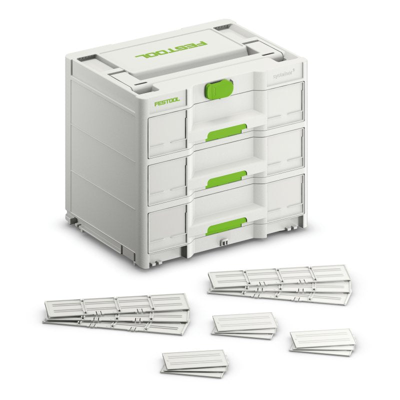 723473: Festool SYS3 Sortainer M 337 Multi-Drawer Storage Cases
