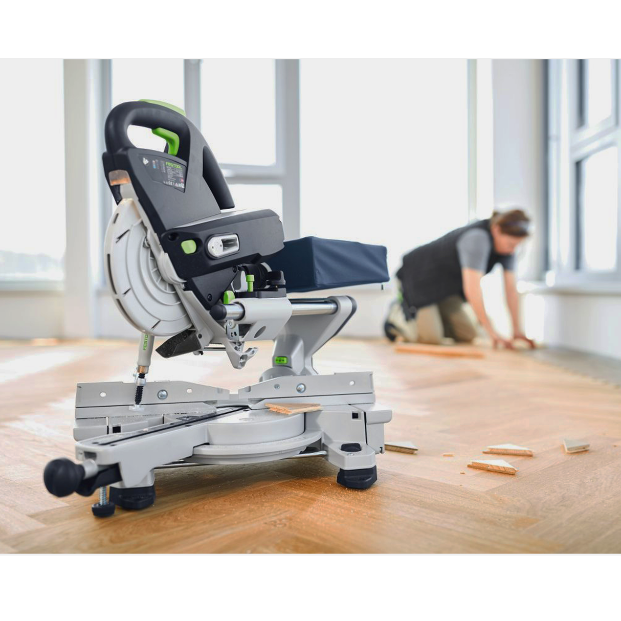 Festool Kapex KSC 60 EB Cordless Sliding Compound Miter Saw