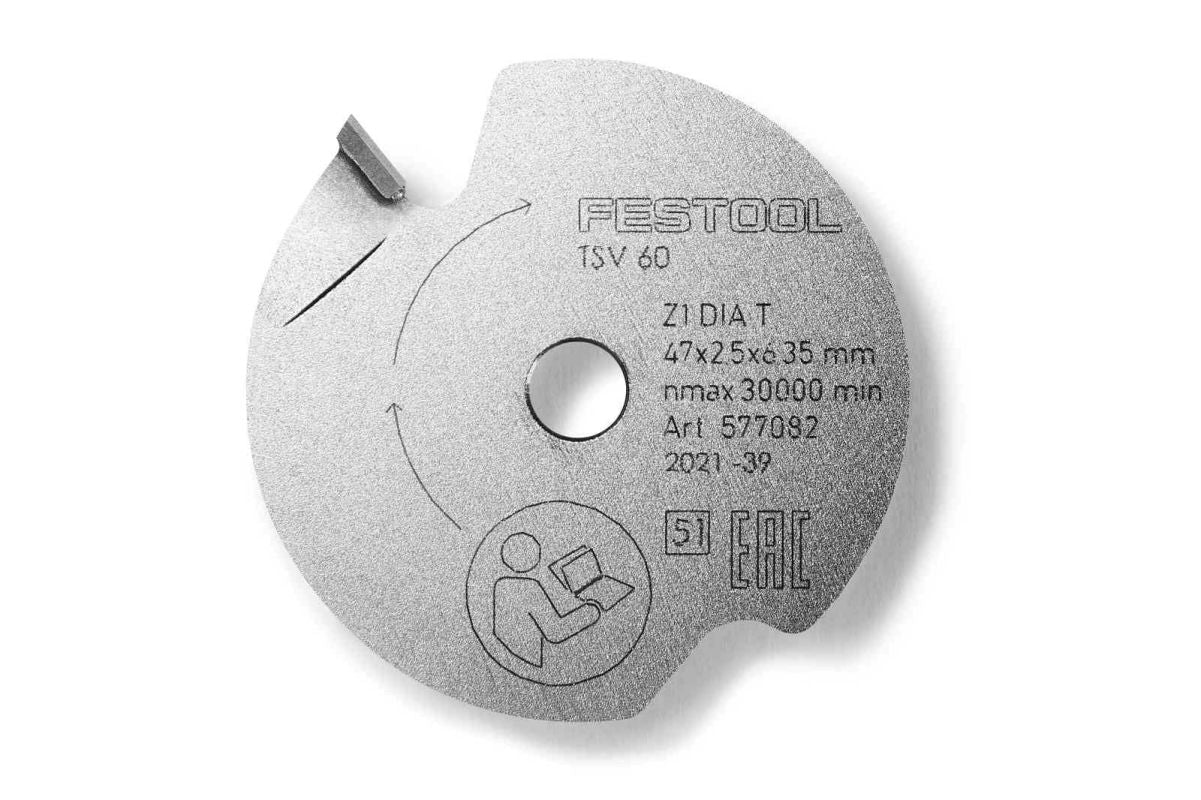725265: Festool 47mm Scoring Blade for TSV 60 KEB Track Saw