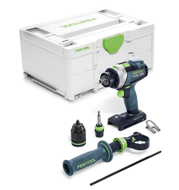 725445: Festool TPC 18/4 Li-Ion QuaDrive Cordless Hammer Drill