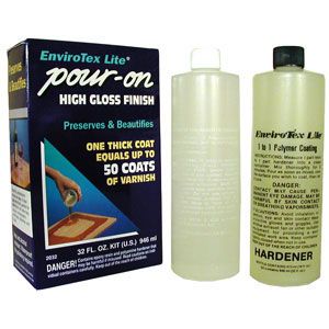 165252: Envirotex Lite Table and Bar Top Epoxy Resin Finish