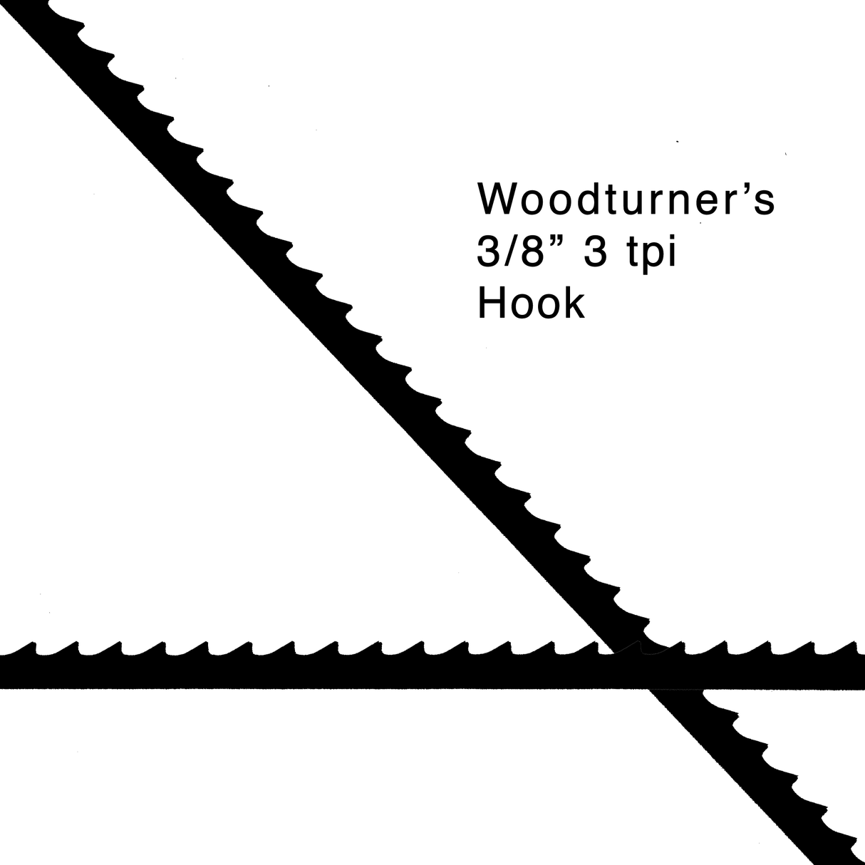 3/8in WOODTURNER'S BS BLADE