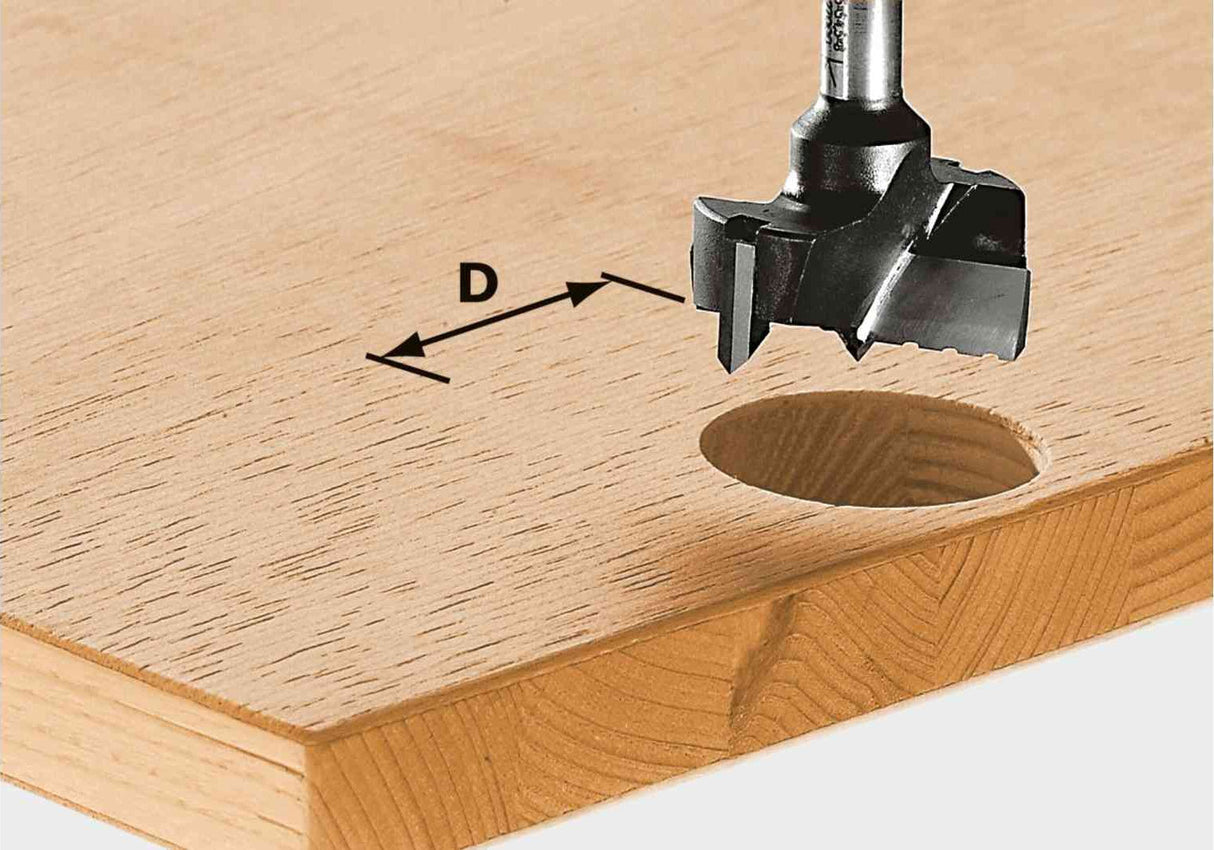 Festool Hinge Boring Router Bit - 8mm shank
