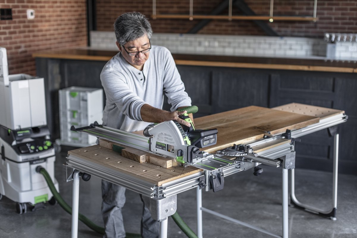 Festool TSC 55 KEB Cordless Plunge Cut Track Saw