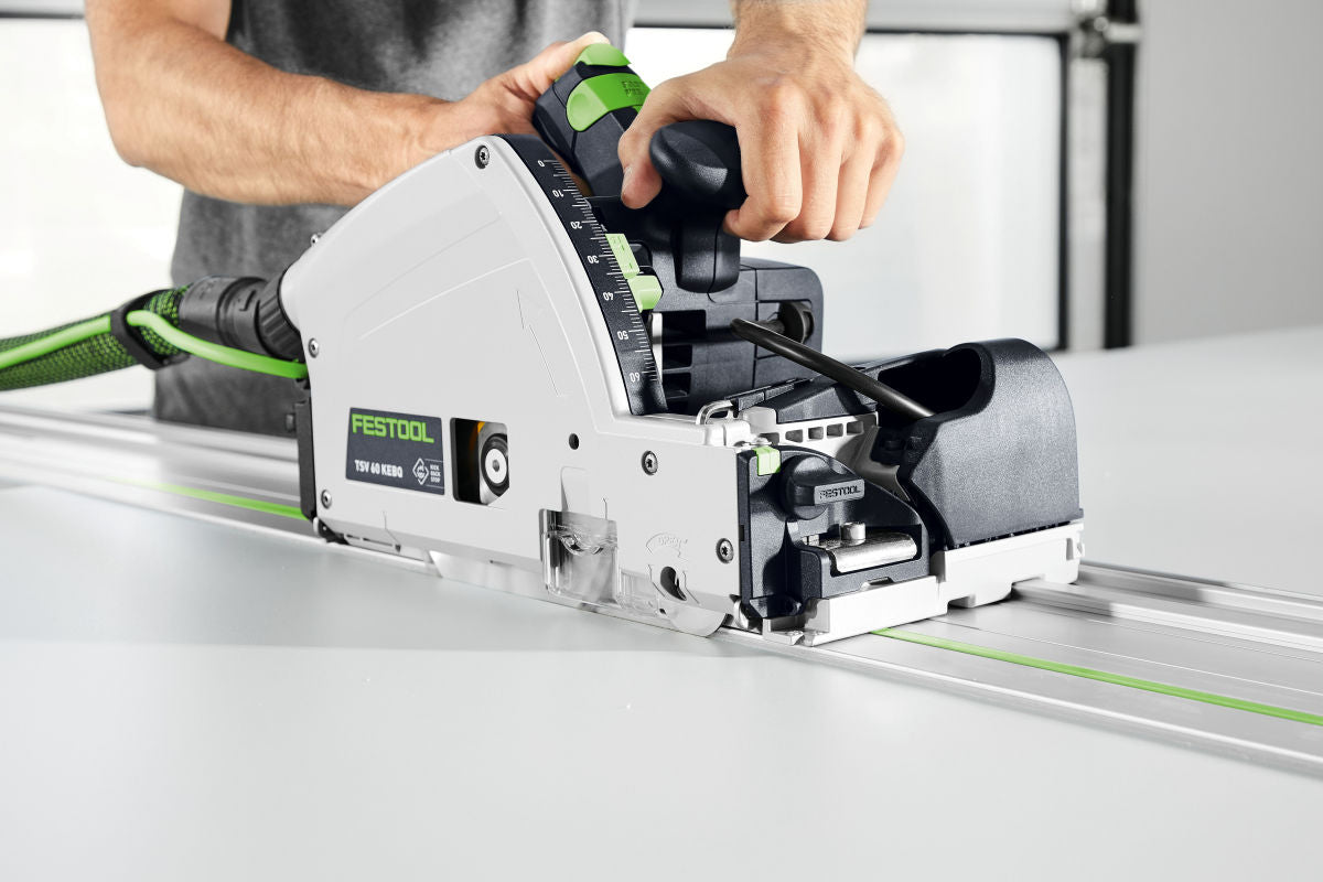 Festool TSV 60 KEB-F-Plus Plunge Cut Track Saw with Scoring Blade