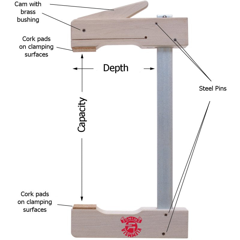 Klemmsia Wooden Cam-Action Clamps