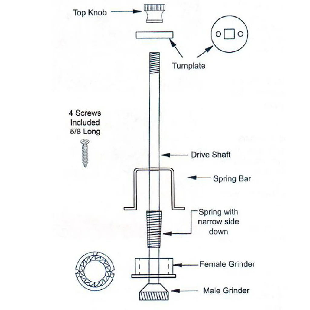 Deluxe Pepper Mill Kit