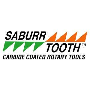 Saburr Tooth Carbide Burr - 1/8 inch Shank