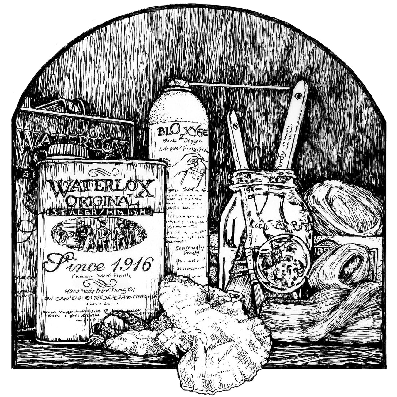 Wood finishing supplies
