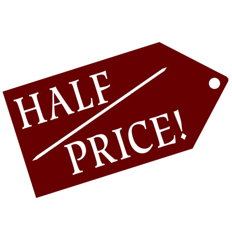 Half Price Clearance!