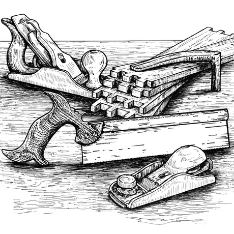 Collection of Lie-Nielsen hand tools