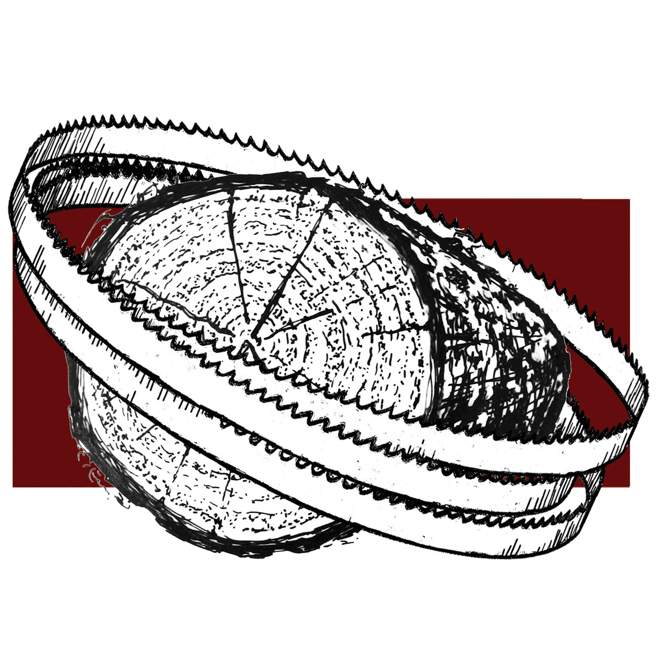 Woodturner's Bandsaw Blade Logo