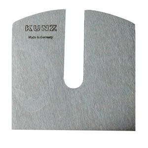 433906: Kunz Adjustable Throat Spokeshave Replacement Cutter