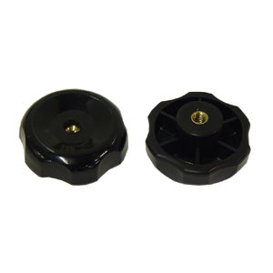 485613: Fluted Knob - 1/4"-20 (Insert)