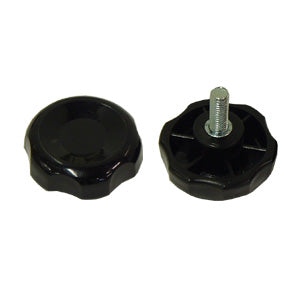 485616: Fluted Knob - 1/4"-20 (Stud)