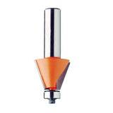CMT 15-Degree Chamfer Bit - 1/2 inch Shank