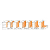 CMT 7-in-1 Rabbet Bit - 3/4in