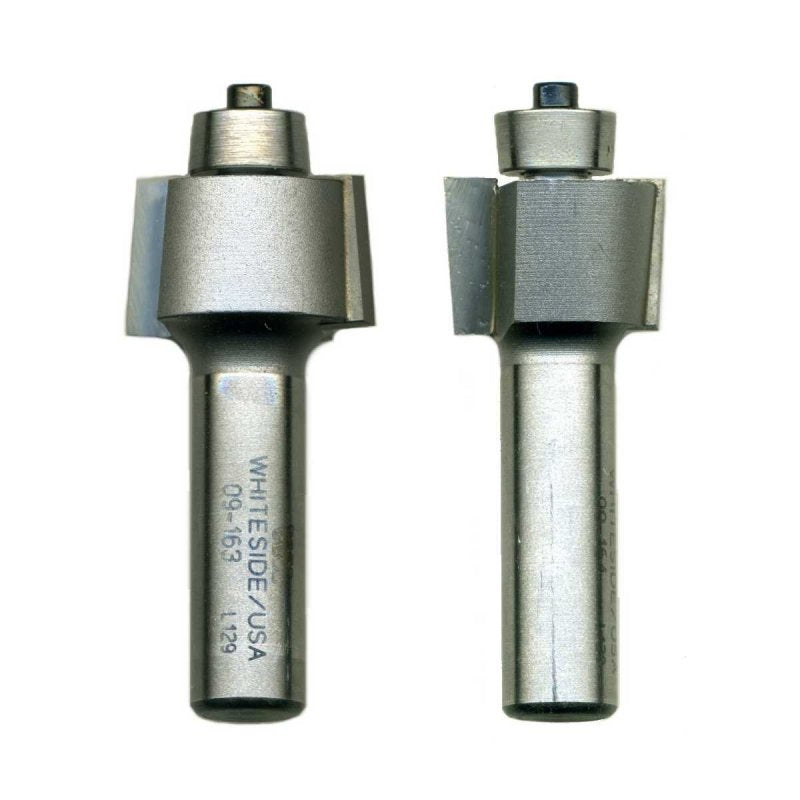 105256: Whiteside Maloof 5 Degree Rabbet Bits