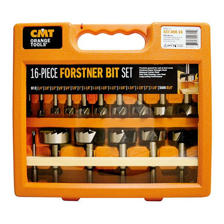 CMT Set of 16 Forstner Bits