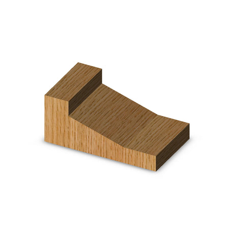 Whiteside Large 3-wing Raised Panel Bit - Traditional - 3D profile
