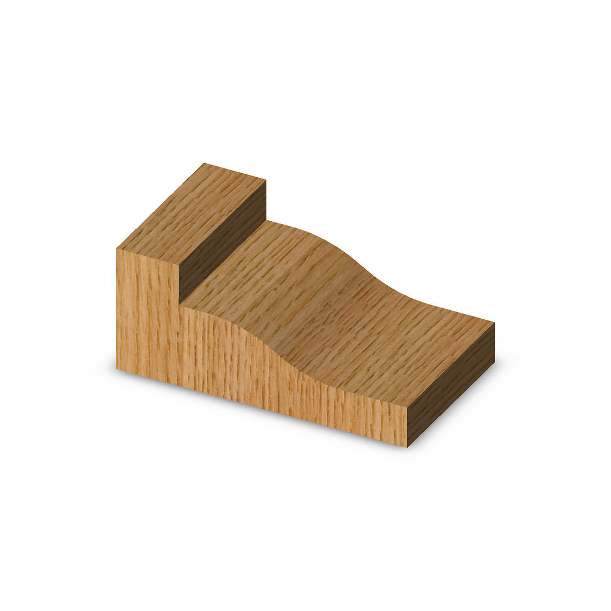 Whiteside Large 3-wing Raised Panel Bit - Ogee - 3D profile