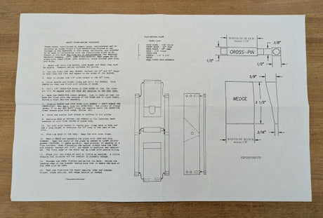 Hock Krenov-style Wooden Plane Plans