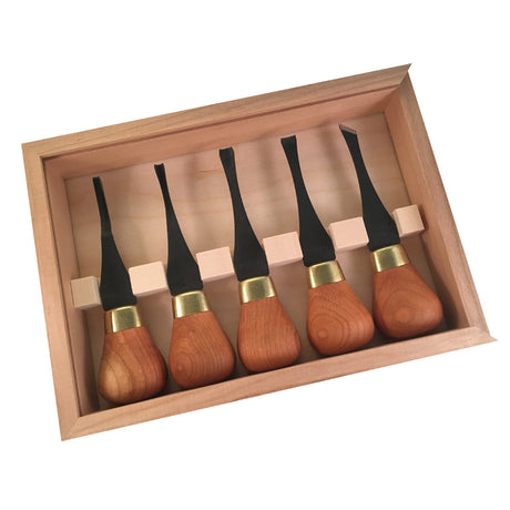 Flexcut Premium Beginners Palm Chisels - Set of 5