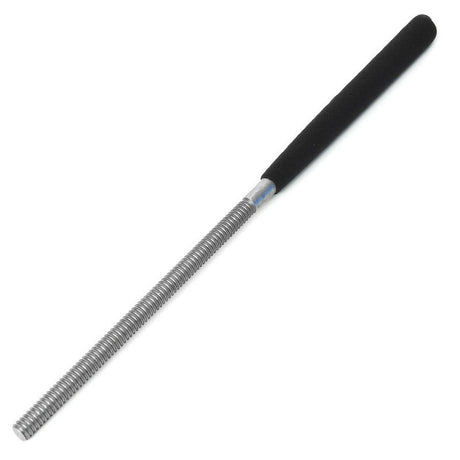 Iwasaki 6mm Round Smooth Cut Carving File with Handle