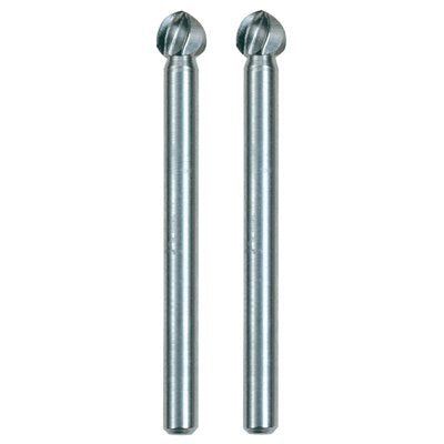 Dremel 3/16 inch Ball Tip High Speed Cutter - Pack of 2
